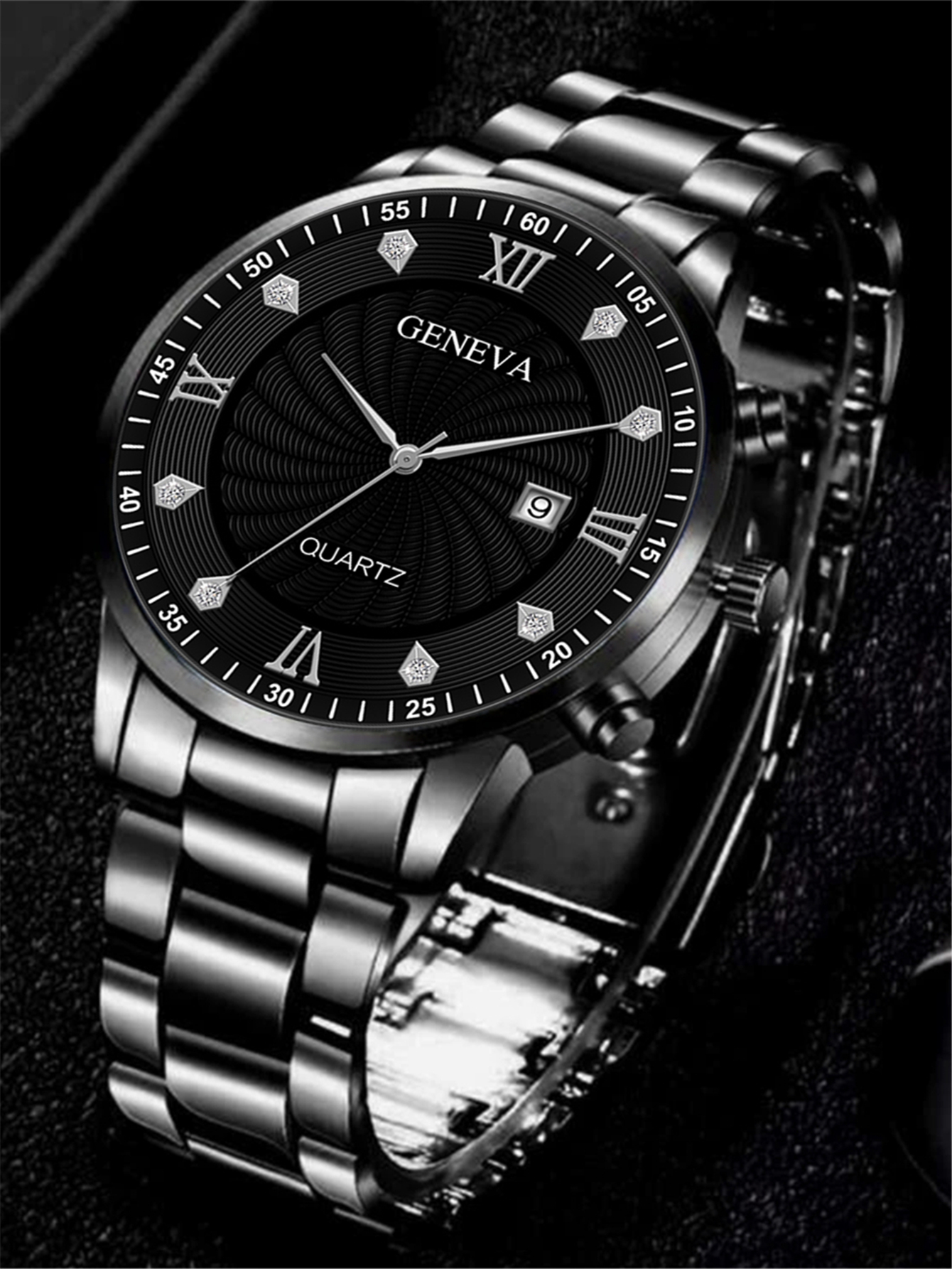 1 Men's Business Simple Atmospheric Style Trendy New Style All-Match Sports Handsome Men Quartz Watch